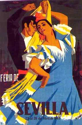 foto cartel feria di Sevilla
