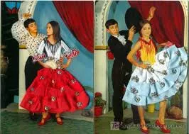 Le gonne corte del flamenco anni '60