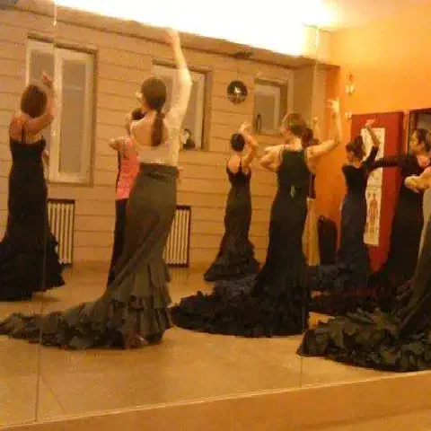 Allieve dei corsi di flamenco