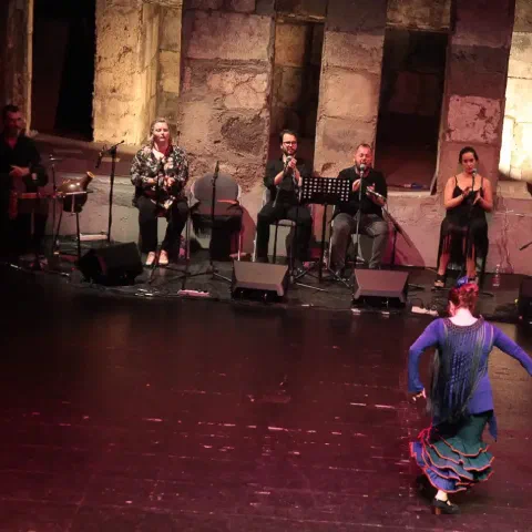 Spettacolo di flamenco al Mosaico Danza
