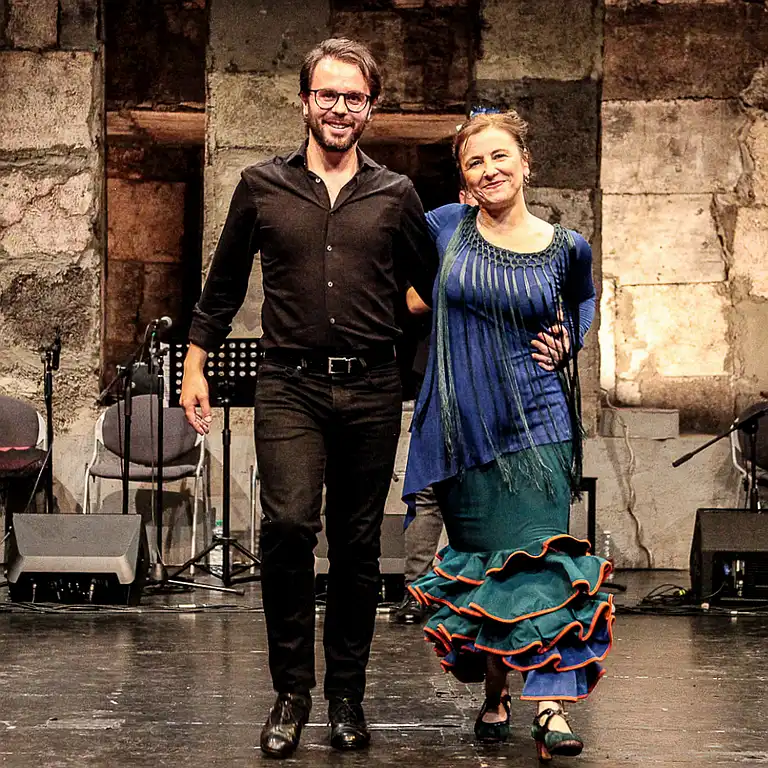 Carlos Guillén e Sabina Todaro in posa per foto