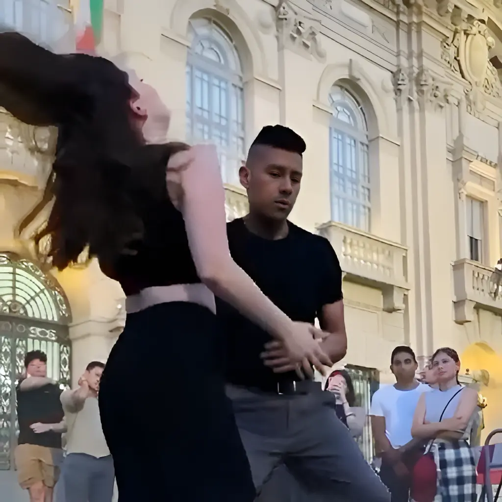 Coppia di ballerini di bachata a Milano