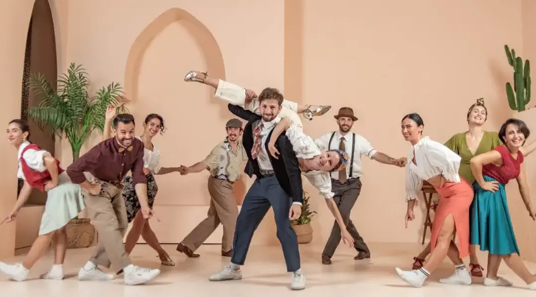 Gruppo di ballerini Lindy Hop a Milano