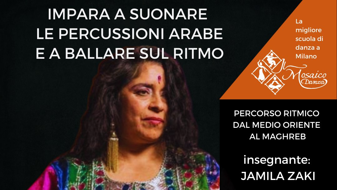 Stage percussioni arabe 18 novembre 2023