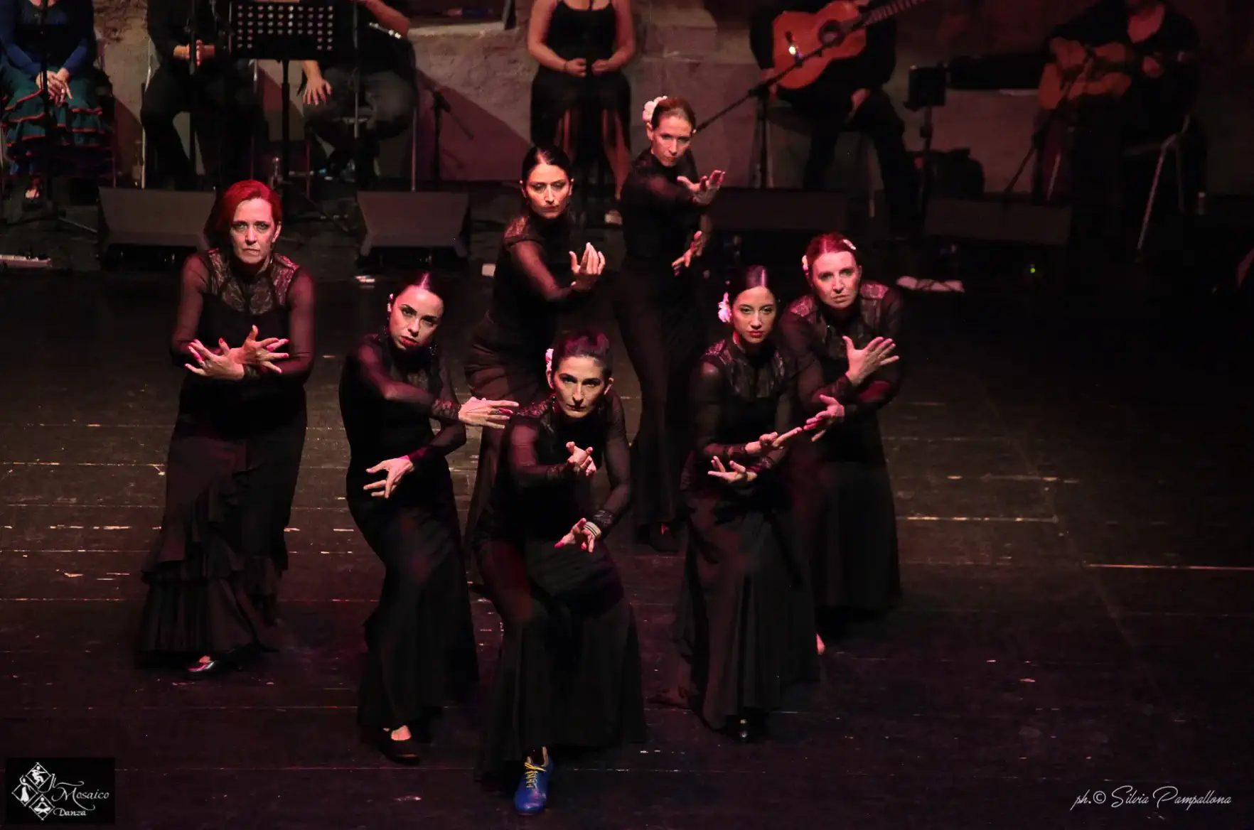 Allieve del Mosaico scuola di flamenco a Milano