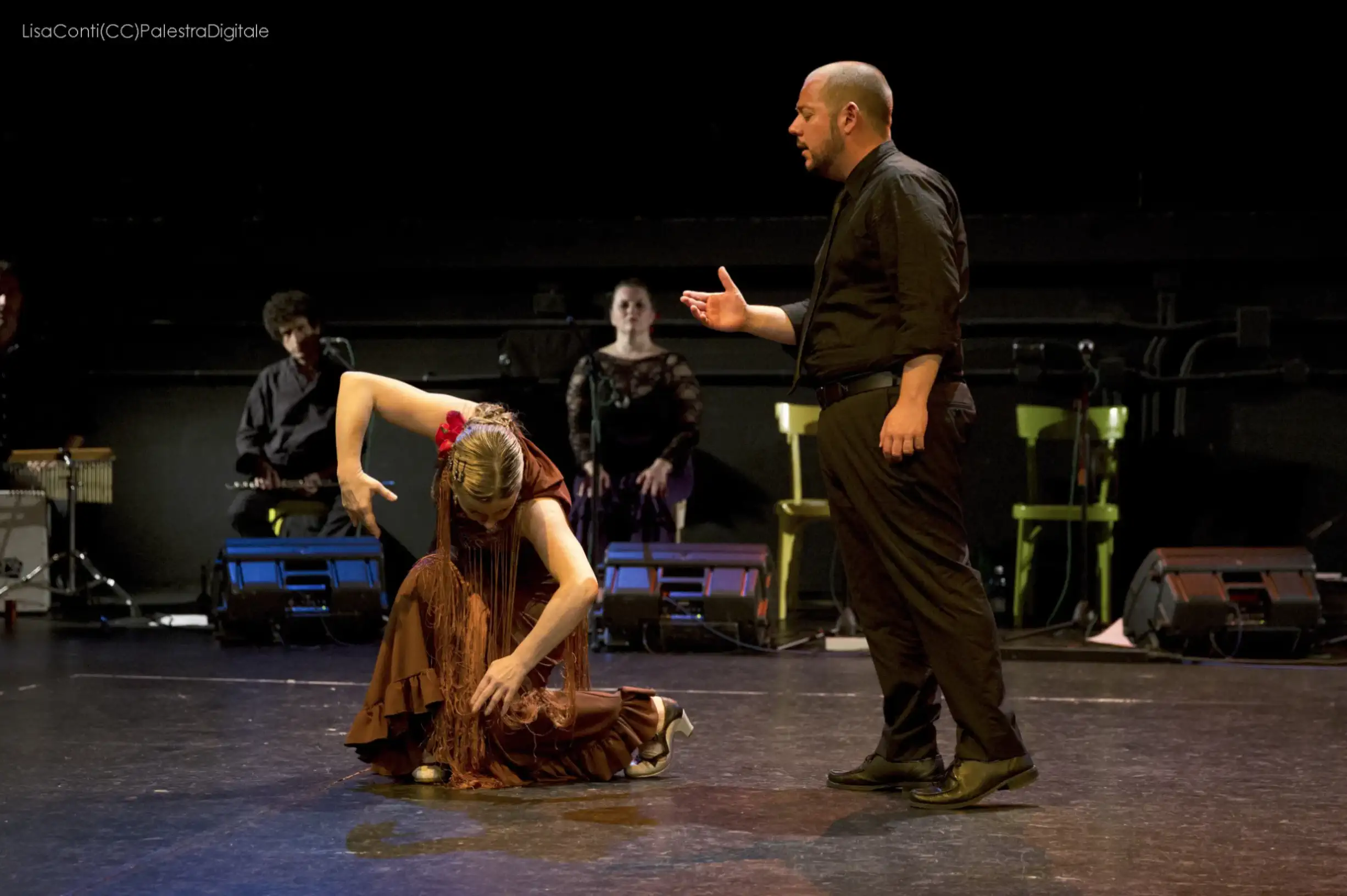 L'insegnante di flamenco Sabina Todaro